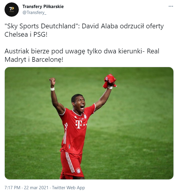David Alaba ODRZUCIŁ KOLEJNE kluby! W grze o Austriaka już tylko DWAJ POTENTACI!